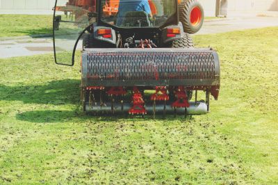 Aeration Equipment in Use