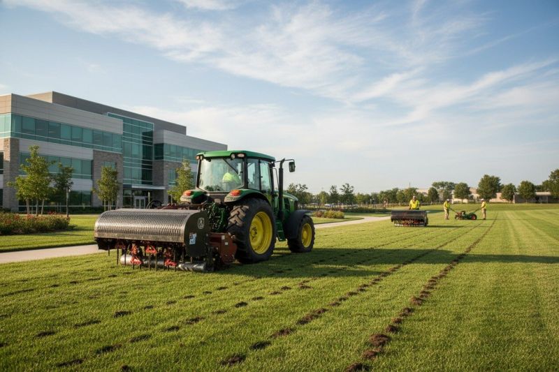 Aeration And Overseeding